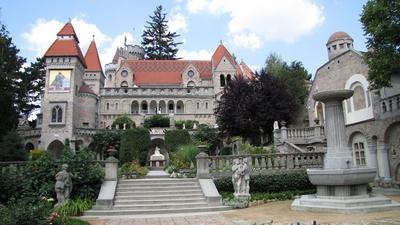 Bory Castle - Székesfehérvár - Hungary - Romantic-stock-photo