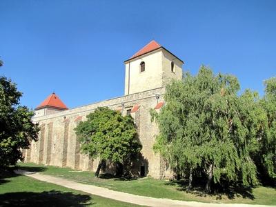 Thury Castle - Várpalota - Hungary- Towers-stock-photo