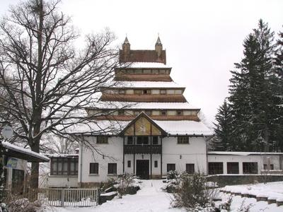 Pagoda - Mátraháza - Hungary-stock-foto
