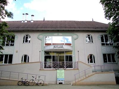 Nagykanizsa - Library - Hungary-stock-foto