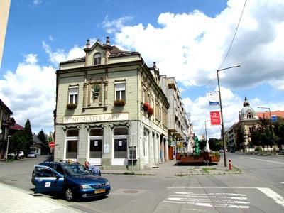 Confectionary in Nagykanizsa - Hungary-stock-foto