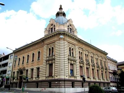Bank Palace - Nagykovácsi - Hungary-stock-foto