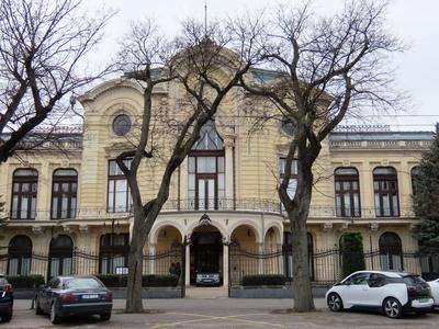 The Stefania palace on Stefania street - Budapest-stock-photo