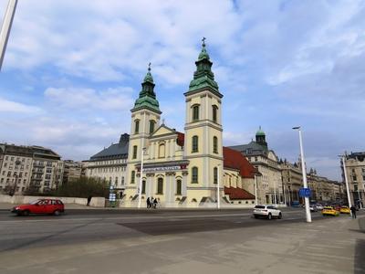 Inner City Church - Budapest - Soul-stock-foto
