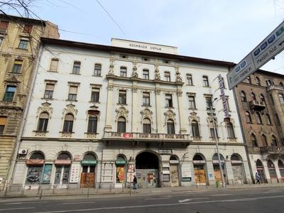 Heinrich Court - Budapest - Holocaust movies-stock-foto