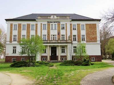 Székesfehérvár - Óbuda University - Hungary-stock-foto