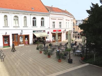 Székesfehérvár - Downtown detail - Hungary-stock-photo