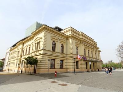 Székesfehérvár - Vörösmarty theater - Hungary-stock-photo
