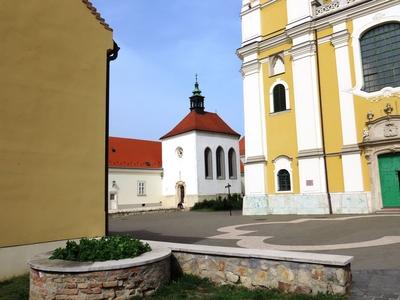 St. Anne's chapel - Székesfehérvár - Hungary - 1470-stock-foto