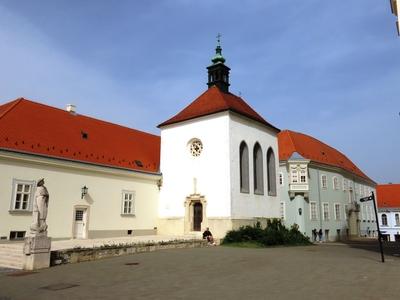 St. Anne's chapel - Székesfehérvár - Hungary - 1470-stock-foto