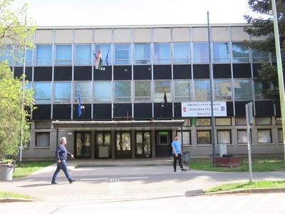 City Hall - Oroszlány - Hungary-stock-foto