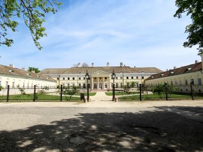 Csákvár - Esterházy castle - Hospital - Hungary-stock-foto