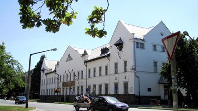 Faculty of Water and Environmental Management in Szarvas - Hungary-stock-foto