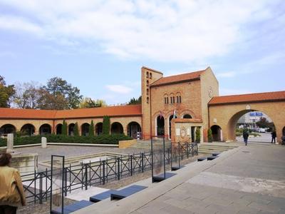 Royal Coronation Church - Székesfehérvár - Hungarry-stock-foto
