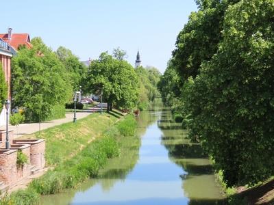 The Living Water Channel - Gyula - Hungary-stock-foto