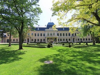 Gyula - The Almásy Castle - 18th C.-stock-foto