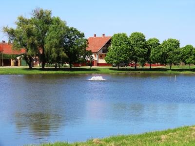 Kisváros Lake - Gyula - Hungary-stock-foto