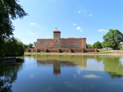 Vastle of Gyula - 15th Century - Hungary-stock-foto