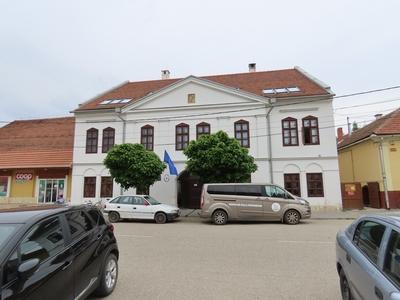 Gönc - Municipal office - Hungary-stock-foto