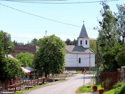 Bózsa settlement in Zemplén - Hungary-stock-foto