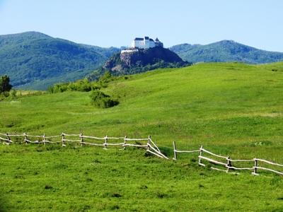 Füzér Castle in the Zemplén Mountains - Hungary-stock-foto