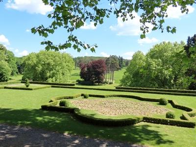 Károlyi Castle park - Füzérradvány - Hungary-stock-photo