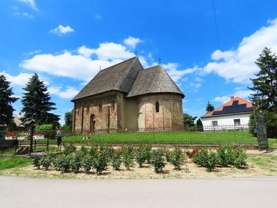 Church from 11th C - Karcsa - Hungary-stock-foto