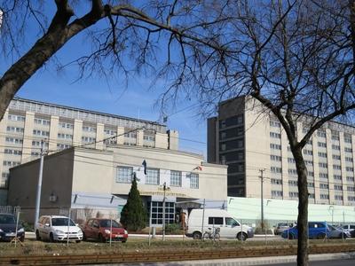 Budapest - Kőbánya - Penal institution (prison-stock-foto