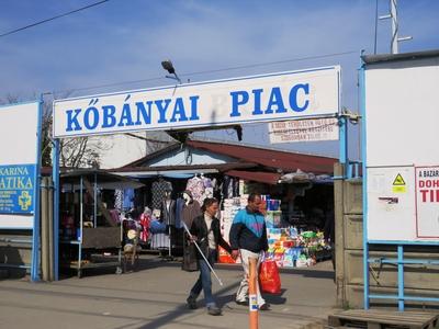 The Market of Kőbánya - Budapest-stock-foto