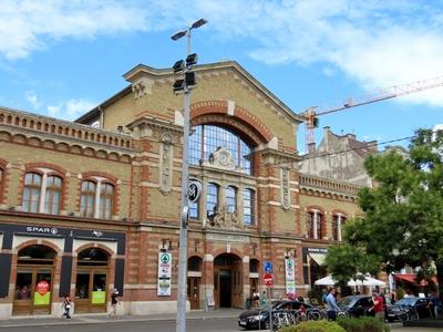 The Batthyány square market hall - Budapest-stock-foto