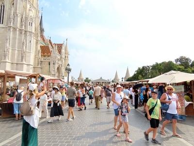 August 20 National Day - Hungary - Tourism - Fisherman's Bastion-stock-foto