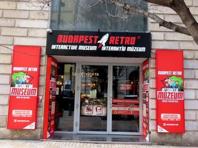 Budapest Retro Interactiv Museum - Travel in the Past-stock-foto