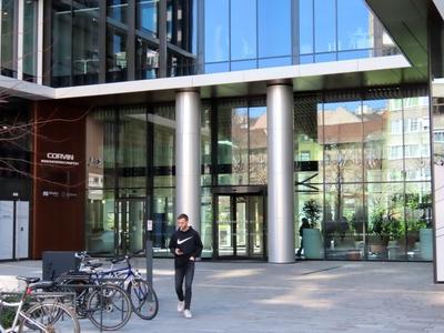 Corvin Innovation Campus - Budapest-stock-foto
