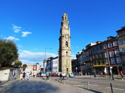 Clérigos Tower - Porto - World Heritage - Portugal-stock-photo