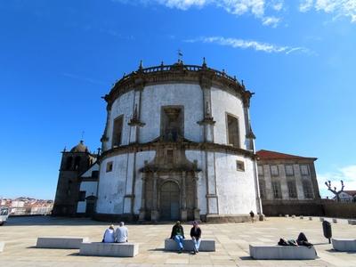 Porto - Monastery Serra do Pilar - Portugal-stock-foto