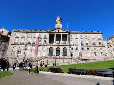 Porto - Stock Exchange Palace - Portugal-stock-photo