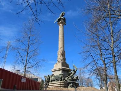 Porto - Monument to the Heroes of the Peninsular War - Portugal-stock-foto