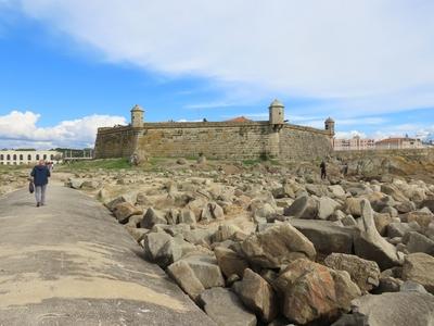 São Francisco Xavier Fortress - Porto - Portugal - Cheese Castle-stock-photo