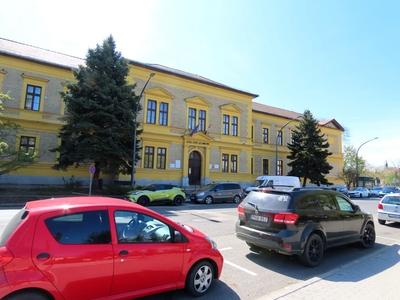 Jászberény - Hungary - Lehel Vezér General Gymnasium-stock-foto