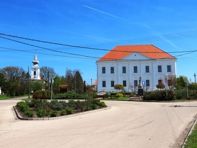 Jánoshida - Premontrean order Castle - Hungary-stock-foto
