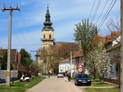 View of Jászladány - Hungary-stock-foto