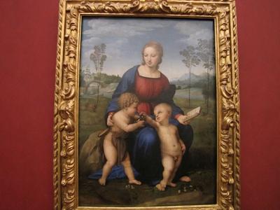 Madonna with Child and Little Boy - Raphael - Florence - Uffizi-stock-foto