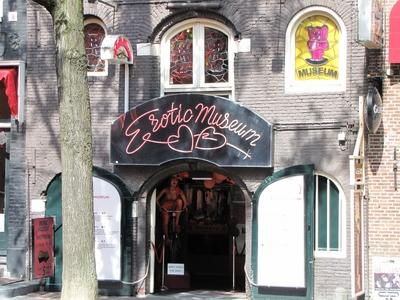 Amsterdam - Erotic Museum-stock-foto