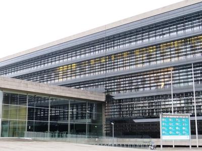 Berlin, 24 March 2018The German Prime Minister's Office (Chancellery).A n?met minisztereln?ki hivatal (kancell?ria).-stock-foto