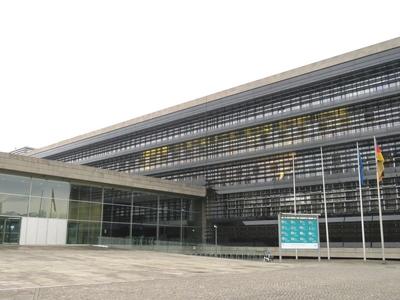 Berlin, 24 March 2018The German Prime Minister's Office (Chancellery).A n?met minisztereln?ki hivatal (kancell?ria).-stock-foto