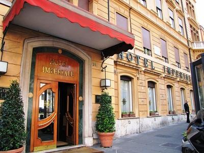 Rome - Hotel Imperiale - Ady Endre-stock-foto