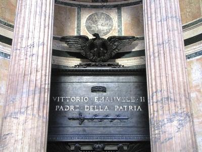 Rome - Tomb of Victor Emanuel II - Italy-stock-foto