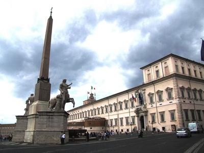 Rome - Quirinale Palace - President of the Republic-stock-foto