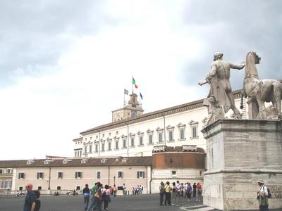 Rome - Quirinale Palace - Head of State Office-stock-foto