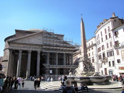Pantheon - Rome-stock-foto